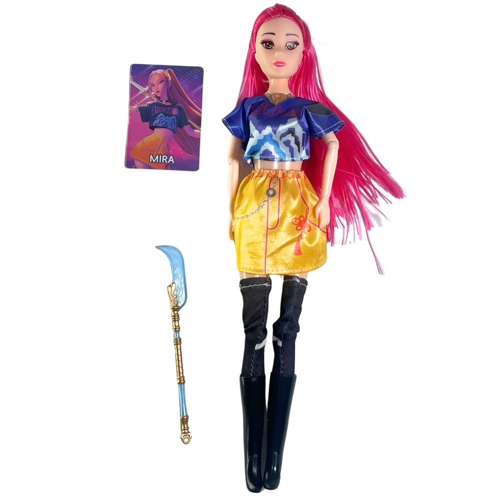 3PCS Kpop Demon Hunter Dolls Set Sings 11.8" Figures USA Seller Fast Ship - Picture 6 of 11